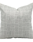 Pure Linen block print designer boho pillow/cushion cover- CHAUSAR - Fabdivine