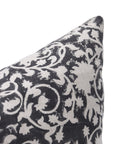 Pure Linen block print designer boho pillow/cushion cover- DEVDAS - Fabdivine