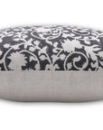 Pure Linen block print designer boho pillow/cushion cover- DEVDAS - Fabdivine