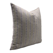 Hand Block Print Pure Linen pillow cover - ETHNIC LEHERIYA - Fabdivine