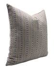 Hand Block Print Pure Linen pillow cover - ETHNIC LEHERIYA - Fabdivine