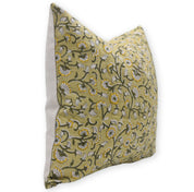 Pure Linen block print designer boho pillow/cushion cover- HIMACHAL - Fabdivine