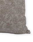 Hand Block Print Pure Linen designer pillow cover- JARUL - Fabdivine