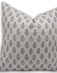 Throw Pillow Cover –Designer Collection of Hand Block Print Pure Linen- KARTIKYA - Fabdivine