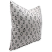 Throw Pillow Cover –Designer Collection of Hand Block Print Pure Linen- KARTIKYA - Fabdivine