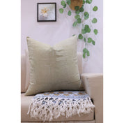 Block Print Pure Linen Pillow Cover - LEHAR - FABDIVINE LLC