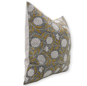 Block Print Pure Linen Pillow Cover - MERAKI - Fabdivine