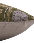 Block Print Pure Linen Pillow Cover - MERAKI - Fabdivine