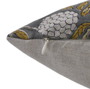 Block Print Pure Linen Pillow Cover - MERAKI - Fabdivine