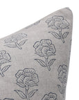 Hand Block Print pure linen designer pillow cover- ROHINI - Fabdivine