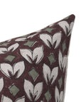 Block Print Pure Linen Pillow Cover - TITLEE - Fabdivine