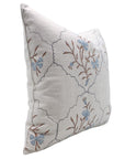 Throw Pillow Cover –Designer Collection of Hand Block Print Pure Linen- VIDHYA - Fabdivine