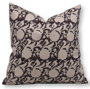 Block print Pillow cover for sofa, couch or bed- Pure Linen- ZICRON - Fabdivine