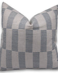 Throw Pillow Cover –Designer Collection of Hand Block Print Pure Linen- ZIG-ZAG - Fabdivine