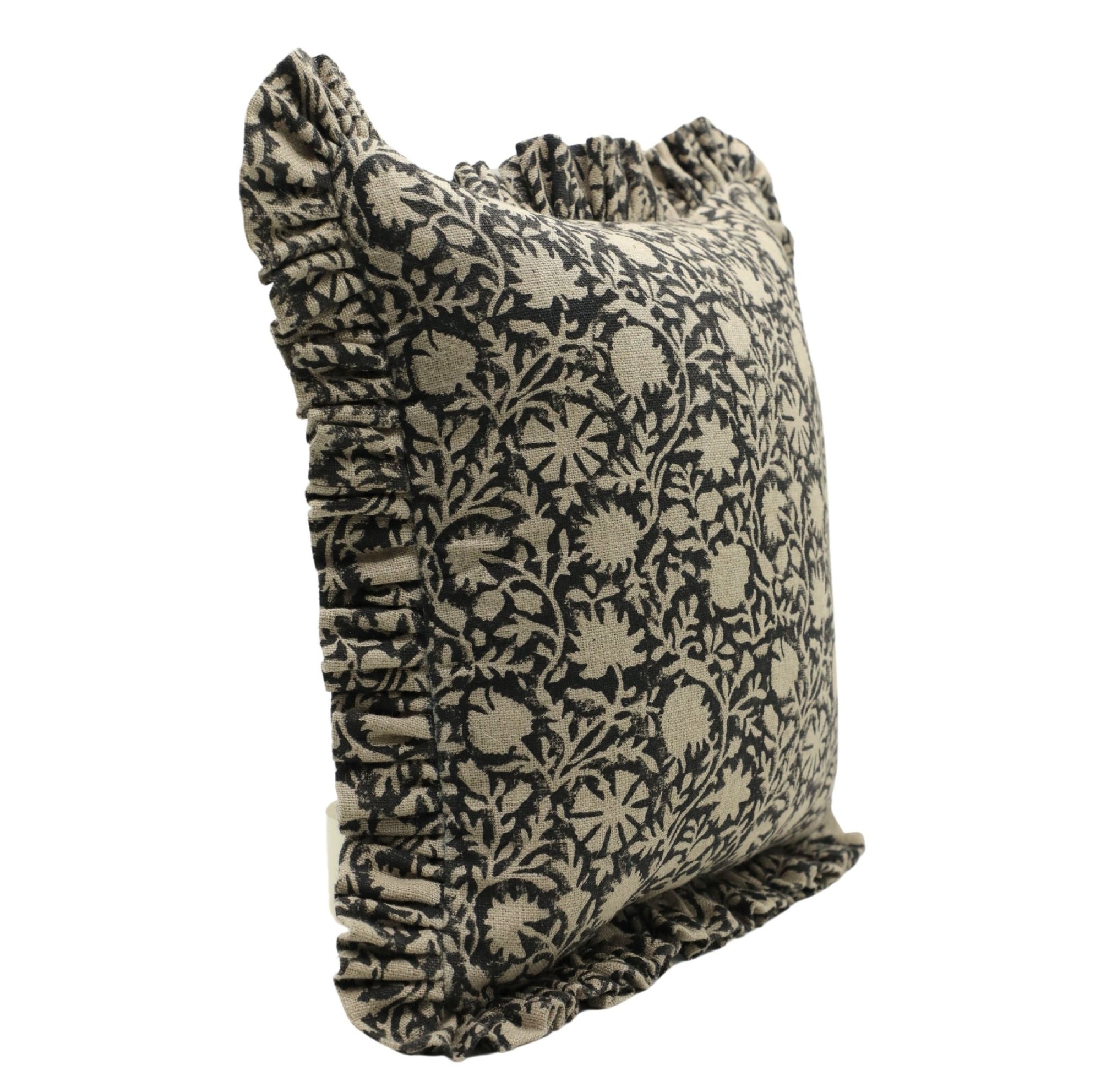 CHAKRI- Ruffle Pillow Cover - Fabdivine