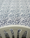 BLOCK PRINTED FLORAL HANDMADE DECORATIVE COTTON TABLE COVERING AND RUNNER - SEHJAN