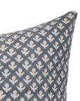 HARYALI Square/Lumber block print pillow cover in Thick Cotton - Fabdivine