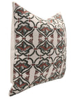 Thick cotton block-printed designer boho pillow cover - HRIDYAVAN - Fabdivine