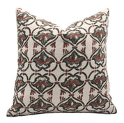 Thick cotton block-printed designer boho pillow cover - HRIDYAVAN - Fabdivine