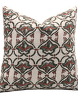 Thick cotton block-printed designer boho pillow cover - HRIDYAVAN - Fabdivine