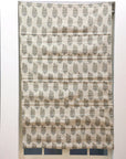 Pure Linen Block Print Roman Shade -HJARA