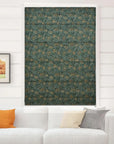 Thick Linen Handmade Block Print Roman Shade-Nayaab