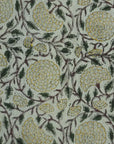 Thick Linen Block Print Roman Shade -Karwa Chauth