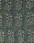 Pure Linen Block Print Roman Shade-INDERDHANUSH