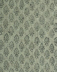 Thick Linen Block Print Roman Shade -  EVERBEE