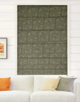 Thick Linen Block Print Roman Shade- Merakhi