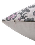 MADHUBALA Hand Block Print Thick Cotton White Pillow Cover - Fabdivine