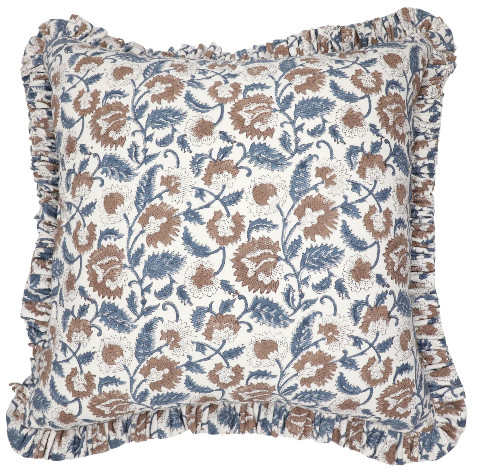 MANDAKNI - Ruffle Pillow Cover - Fabdivine