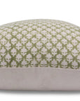 Green & Beige Pillow Cover | PINKCITY JAAL - Fabdivine