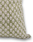 Green & Beige Pillow Cover | PINKCITY JAAL - Fabdivine