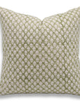 Green & Beige Pillow Cover | PINKCITY JAAL - Fabdivine