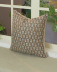 Square Duck Canvas Cotton Pillow Cover - Tulsi Buti