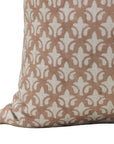 Hand Block Print Linen Blend designer pillow cover- RAJPUTANA - Fabdivine