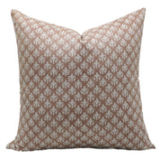 Hand Block Print Linen Blend designer pillow cover- RAJPUTANA - Fabdivine