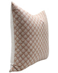 Hand Block Print Linen Blend designer pillow cover- RAJPUTANA - Fabdivine