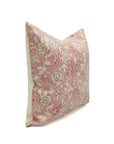 Block print thick cotton throw pillow cover- RAMESHWARAM - Fabdivine