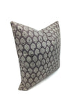 Square/Lumber block print pillow cover- thick cotton- SANGMARMAR JAAL - Fabdivine