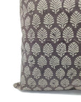 Square/Lumber block print pillow cover- thick cotton- SANGMARMAR JAAL - Fabdivine