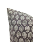 Square/Lumber block print pillow cover- thick cotton- SANGMARMAR JAAL - Fabdivine