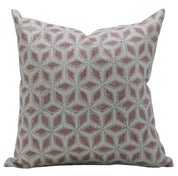 Block print Pillow cover for sofa, couch or bed- Linen Blend- SHATKON - Fabdivine