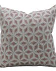 Block print Pillow cover for sofa, couch or bed- Linen Blend- SHATKON - Fabdivine