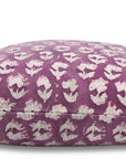 Block print Pillow cover for sofa, couch or bed- thick cotton- SUPERSTAR - Fabdivine