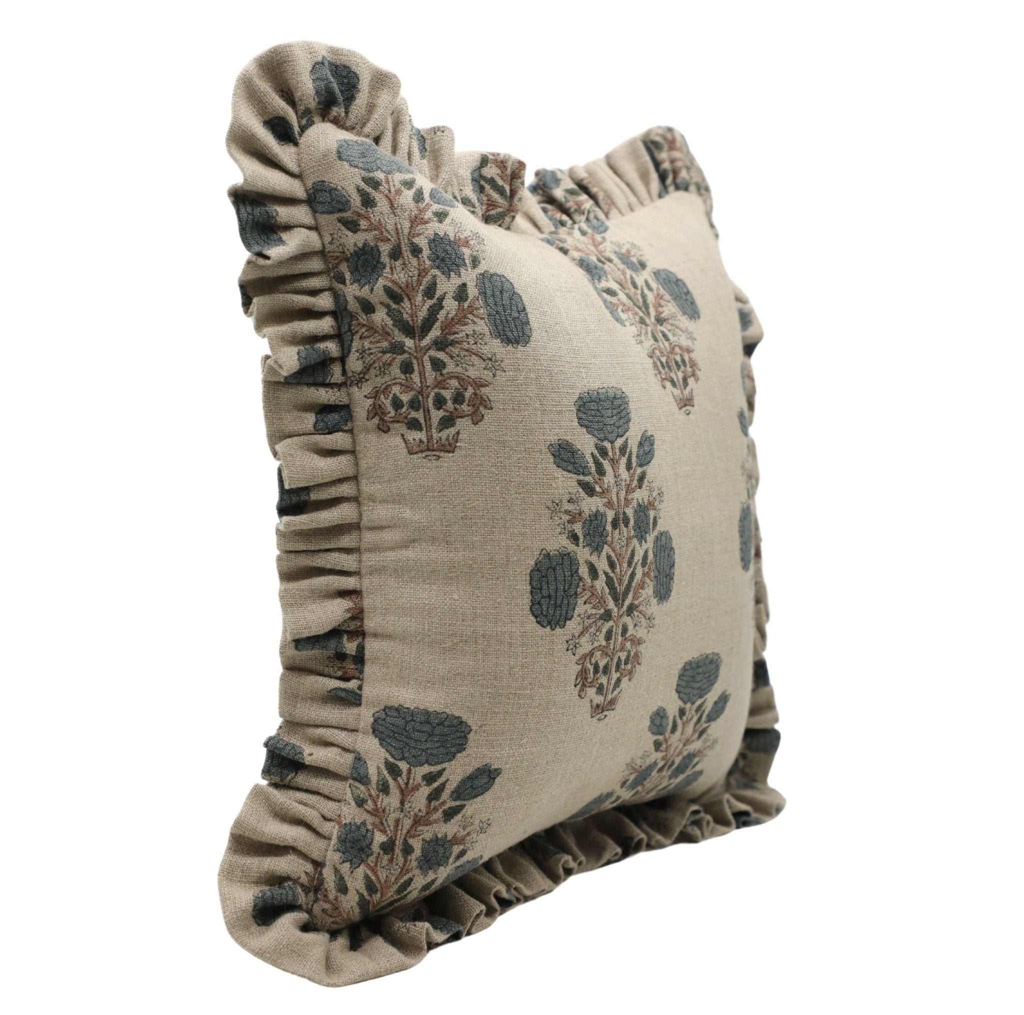 SWADESH - Ruffle Pillow Cover - Fabdivine