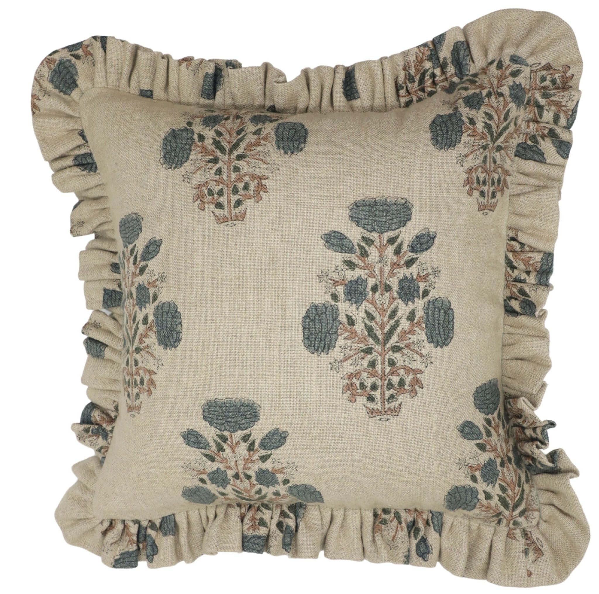 SWADESH - Ruffle Pillow Cover - FABDIVINE LLC