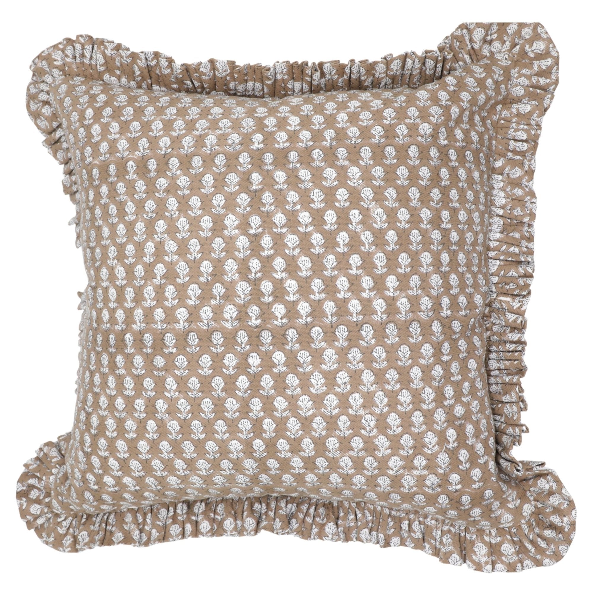 TARANGINI - Ruffle Pillow Cover - FABDIVINE LLCTARANGINI - Ruffle Pillow CoverTCW Frill Pillow CoverFABDIVINE LLC