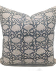 Hand Block Print thick cotton designer pillow cover- ULTA KAMAL - Fabdivine